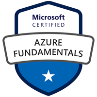 Microsoft Certified Azure Fundamentals badge